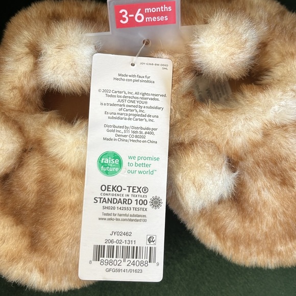 NWT Carter’s Fur Booties - Picture 2 of 4